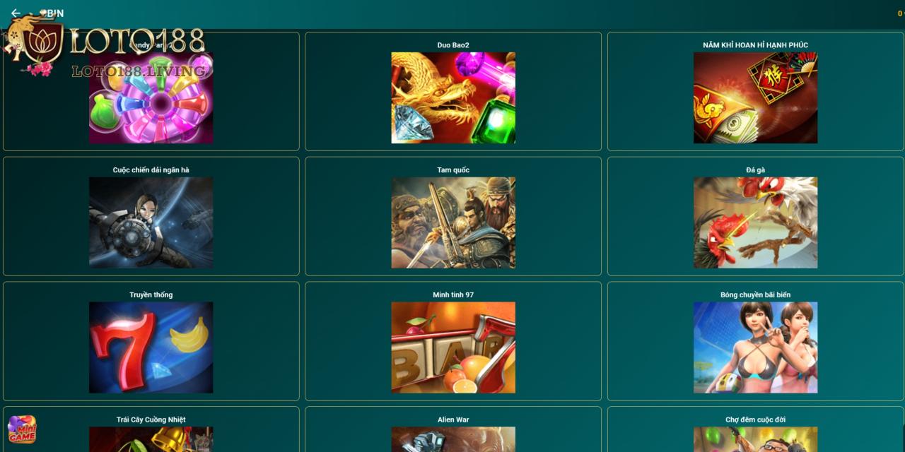 Tổng quan về sảnh BBIN Slots Loto188